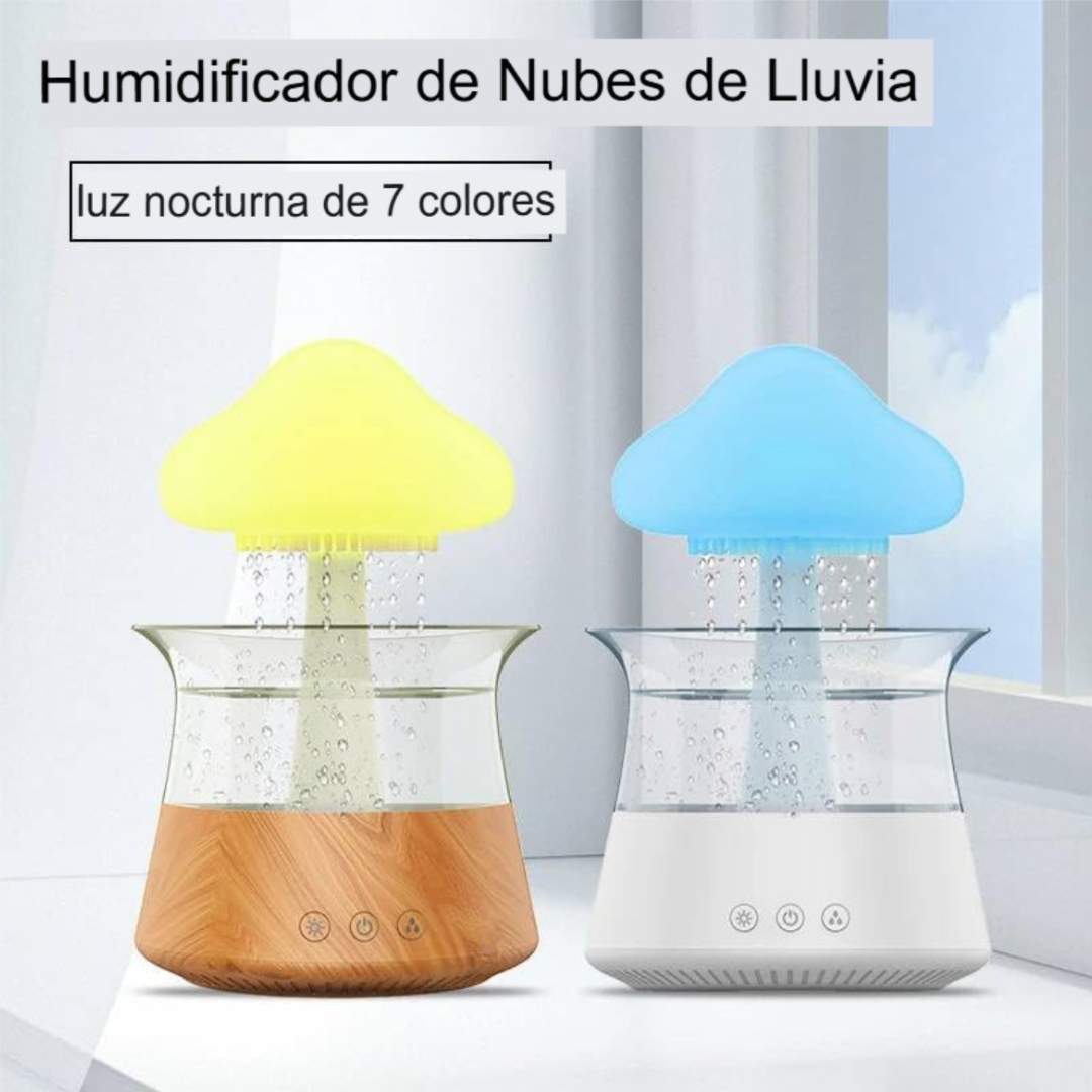 Humidificadora nube de lluvia